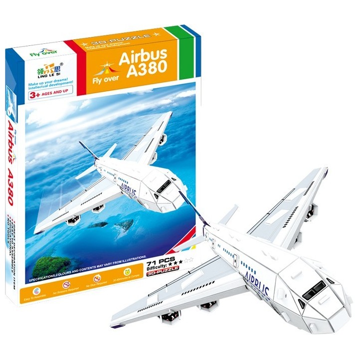 Puzzle Skládačka 3D Letadlo Air