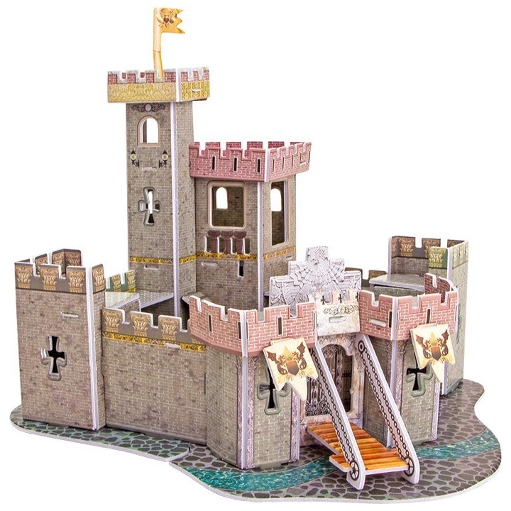 Puzzle Skládačka 3D Hrad středověku 