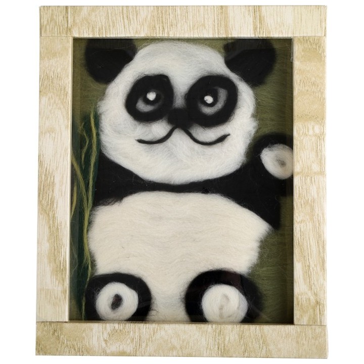 Vlněný obraz Panda