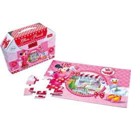 Třpytivé puzzle 50 dílů Minnie Mouse