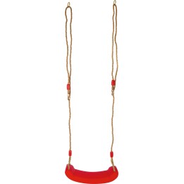 Plastová houpačka sedátko Swing Seat, červená