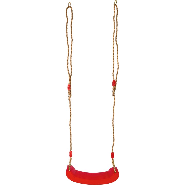 Plastová houpačka sedátko Swing Seat, červená